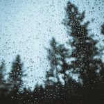 rain droplets on glass